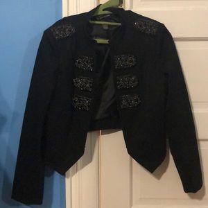 INC Petite Jeweled Jacket